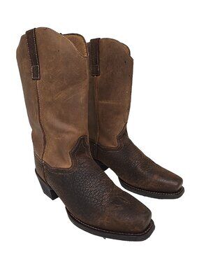 Laredo Men's 68449 Gilly Cowboy Western Boot Square Toe Brown Size 9D